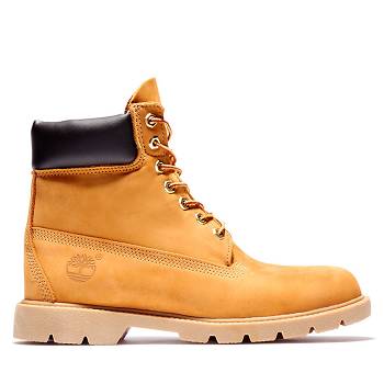 Timberland 6-Inch Basic w/Padded Collar - Ťavie Nepremokave Topanky Panske, T0007SK